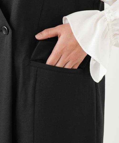 Leilian PLUS HOUSE / レリアンプラスハウス その他パンツ | ダブルブレストワイドオールインワン【NEMIKA】 | 詳細14