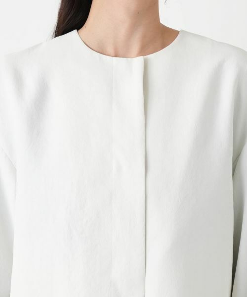 Leilian PLUS HOUSE / レリアンプラスハウス テーラードジャケット | ノーカラージャケット【NEMIKA】 | 詳細13