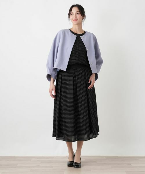 Leilian PLUS HOUSE / レリアンプラスハウス テーラードジャケット | ノーカラージャケット【NEMIKA】 | 詳細4