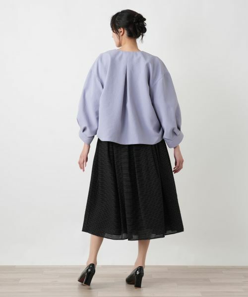 Leilian PLUS HOUSE / レリアンプラスハウス テーラードジャケット | ノーカラージャケット【NEMIKA】 | 詳細6