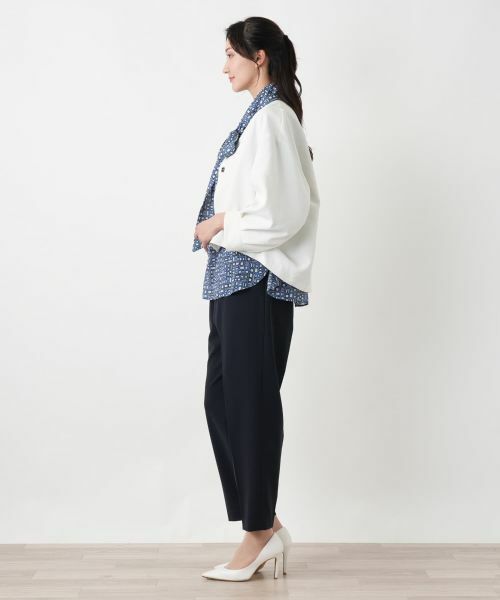 Leilian PLUS HOUSE / レリアンプラスハウス テーラードジャケット | ノーカラージャケット【NEMIKA】 | 詳細8