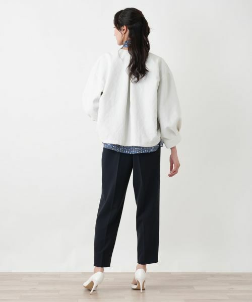 Leilian PLUS HOUSE / レリアンプラスハウス テーラードジャケット | ノーカラージャケット【NEMIKA】 | 詳細9