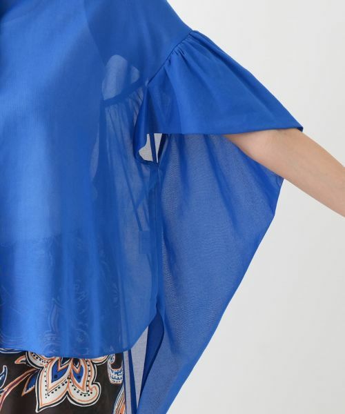 Leilian PLUS HOUSE / レリアンプラスハウス シャツ・ブラウス | デザインスリーブブラウス【NEMIKA】 | 詳細15