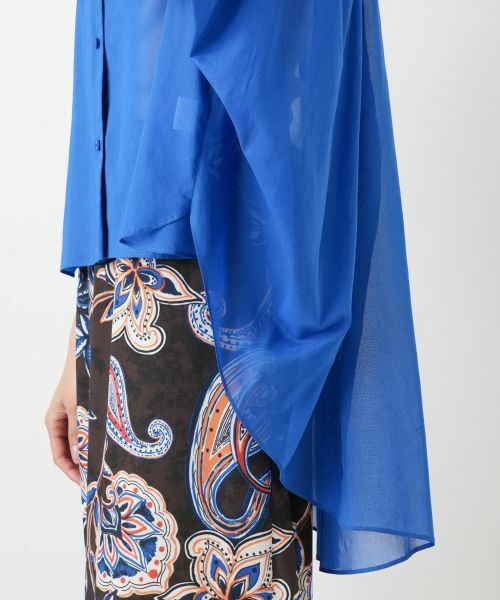 Leilian PLUS HOUSE / レリアンプラスハウス シャツ・ブラウス | デザインスリーブブラウス【NEMIKA】 | 詳細16