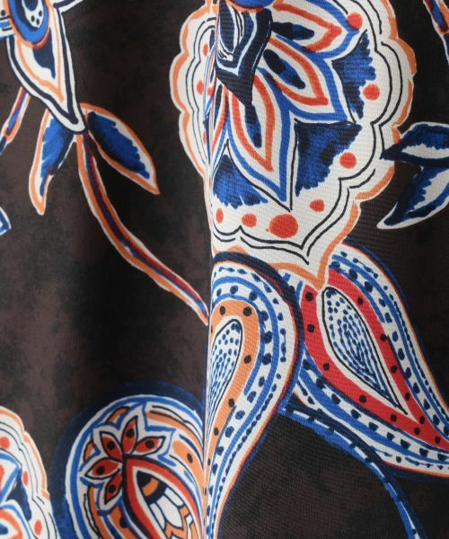 Leilian PLUS HOUSE / レリアンプラスハウス シャツ・ブラウス | ペイズリープリントブラウス【NEMIKA】 | 詳細11