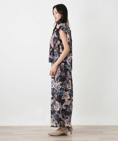 Leilian PLUS HOUSE / レリアンプラスハウス シャツ・ブラウス | ペイズリープリントブラウス【NEMIKA】 | 詳細2