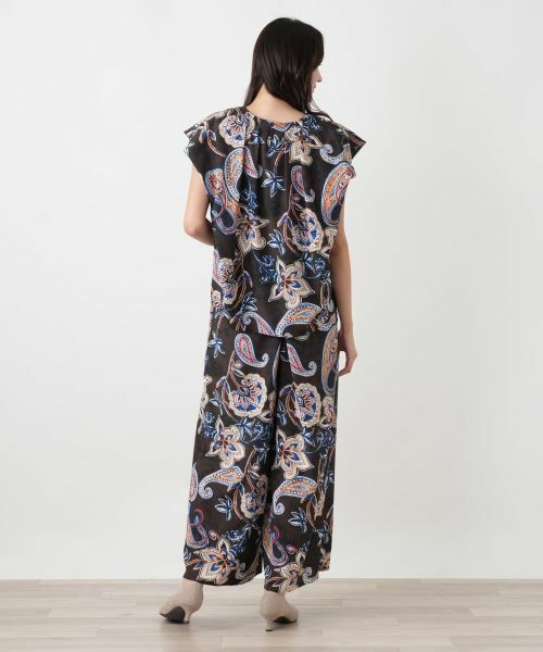 Leilian PLUS HOUSE / レリアンプラスハウス シャツ・ブラウス | ペイズリープリントブラウス【NEMIKA】 | 詳細3