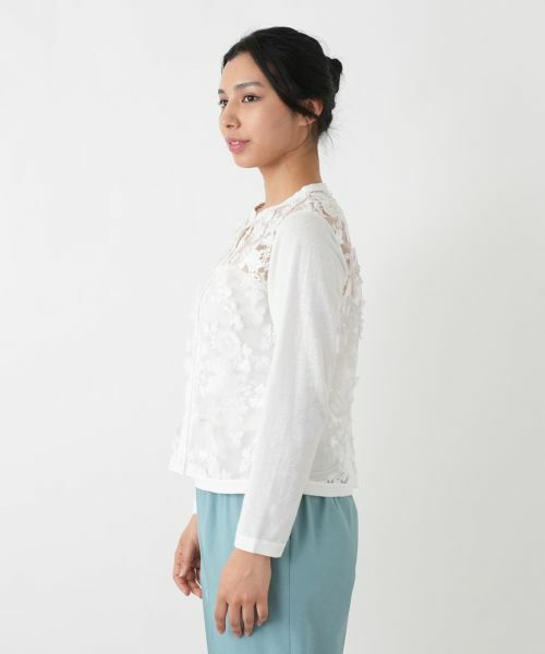 Leilian PLUS HOUSE / レリアンプラスハウス カーディガン・ボレロ | カーディガン【NEMIKA】 | 詳細8