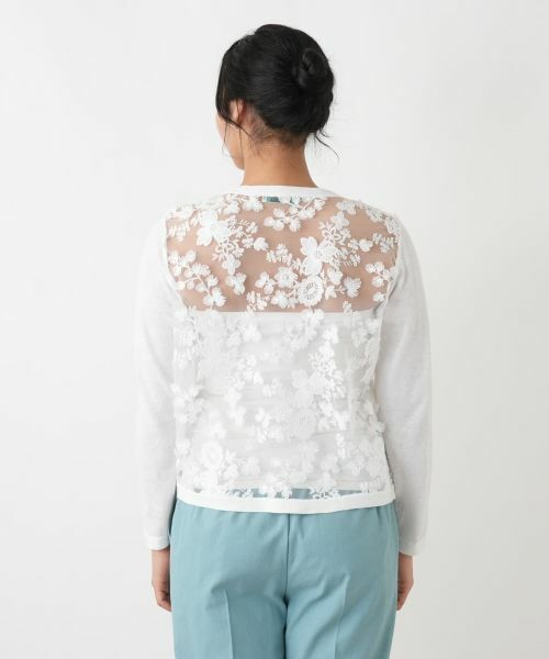 Leilian PLUS HOUSE / レリアンプラスハウス カーディガン・ボレロ | カーディガン【NEMIKA】 | 詳細9