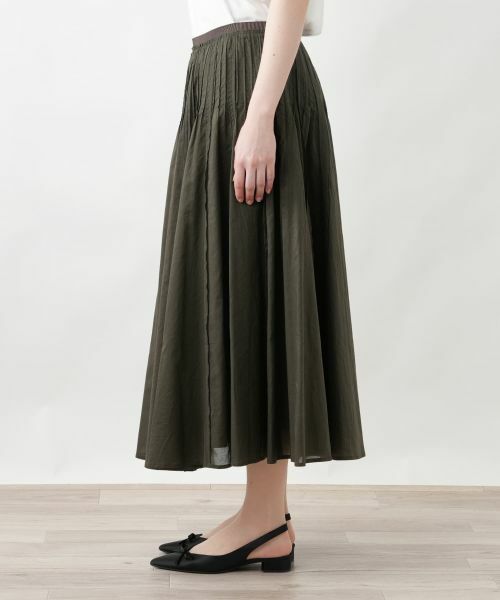 Leilian PLUS HOUSE / レリアンプラスハウス ミニ・ひざ丈スカート | 洗えるスカート | 詳細12