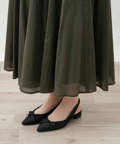 Leilian PLUS HOUSE / レリアンプラスハウス ミニ・ひざ丈スカート | 洗えるスカート | 詳細15