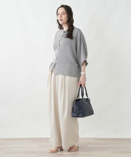 Leilian PLUS HOUSE / レリアンプラスハウス その他パンツ | セミワイドパンツ | 詳細10