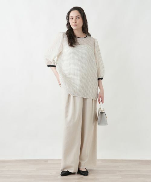 Leilian PLUS HOUSE / レリアンプラスハウス その他パンツ | セミワイドパンツ | 詳細14