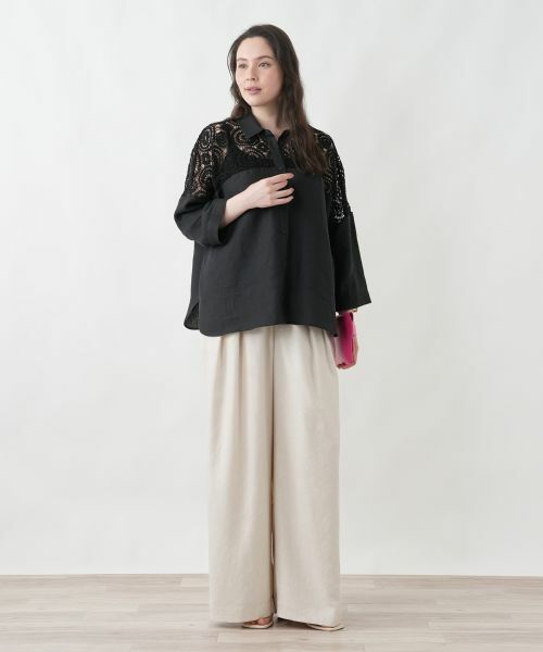 Leilian PLUS HOUSE / レリアンプラスハウス その他パンツ | セミワイドパンツ | 詳細4