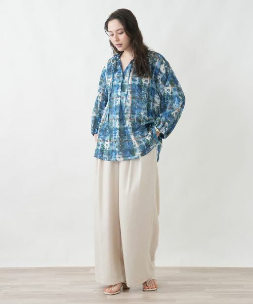 Leilian PLUS HOUSE / レリアンプラスハウス その他パンツ | セミワイドパンツ | 詳細6