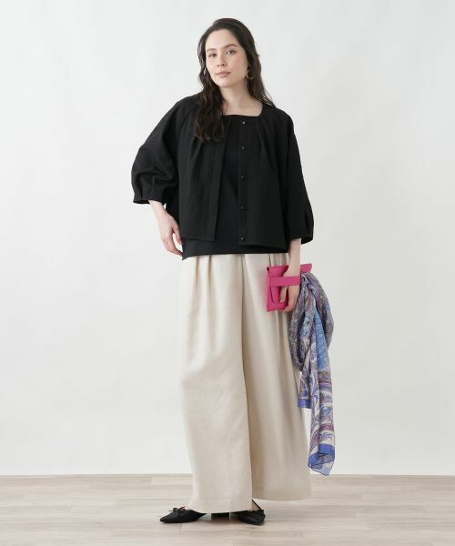 Leilian PLUS HOUSE / レリアンプラスハウス その他パンツ | セミワイドパンツ | 詳細8