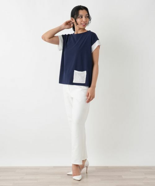 Leilian PLUS HOUSE / レリアンプラスハウス カットソー | カットソー【BLUBIANCO】 | 詳細1