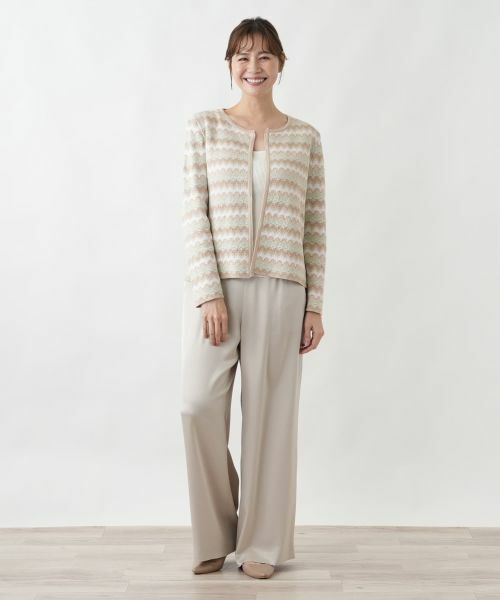 Leilian PLUS HOUSE / レリアンプラスハウス カーディガン・ボレロ | カーディガン【BLUBIANCO】 | 詳細1