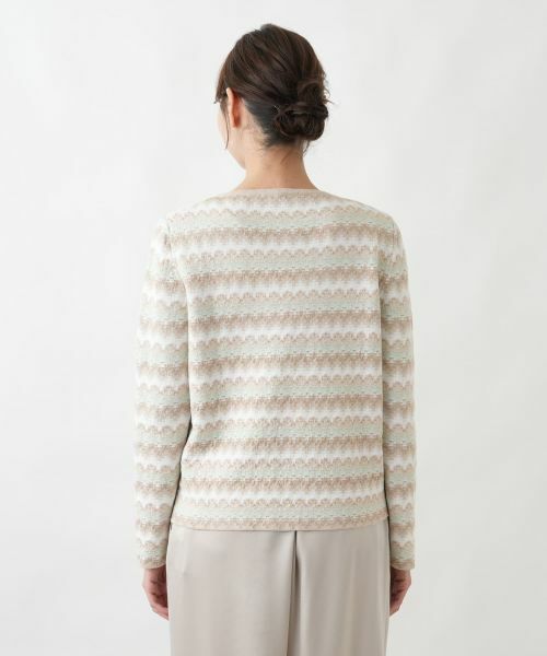 Leilian PLUS HOUSE / レリアンプラスハウス カーディガン・ボレロ | カーディガン【BLUBIANCO】 | 詳細6