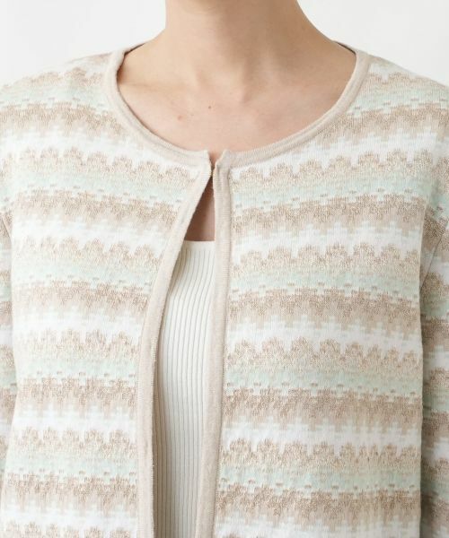 Leilian PLUS HOUSE / レリアンプラスハウス カーディガン・ボレロ | カーディガン【BLUBIANCO】 | 詳細7