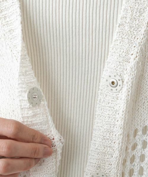 Leilian PLUS HOUSE / レリアンプラスハウス カーディガン・ボレロ | カーディガン【BLUBIANCO】 | 詳細13