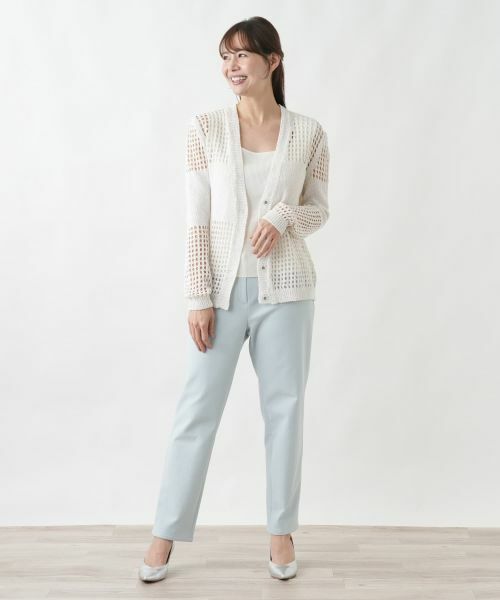 Leilian PLUS HOUSE / レリアンプラスハウス カーディガン・ボレロ | カーディガン【BLUBIANCO】 | 詳細4