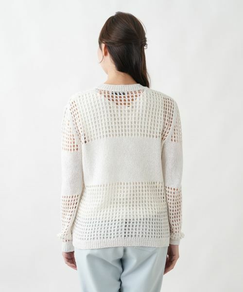 Leilian PLUS HOUSE / レリアンプラスハウス カーディガン・ボレロ | カーディガン【BLUBIANCO】 | 詳細9