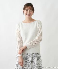 Leilian PLUS HOUSE / レリアンプラスハウス ニット・セーター | セーター【BLUBIANCO】