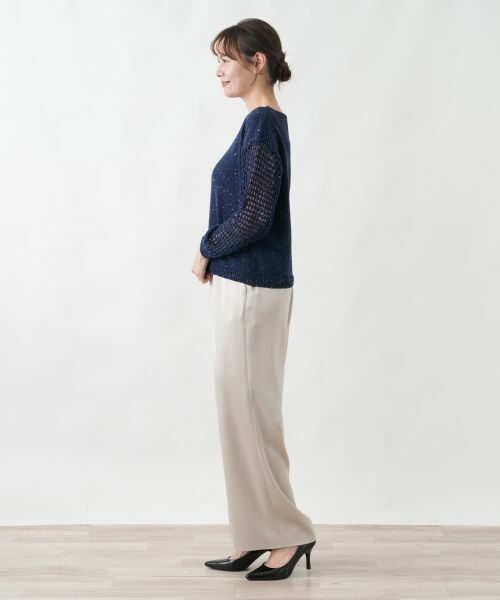 Leilian PLUS HOUSE / レリアンプラスハウス ニット・セーター | セーター【BLUBIANCO】 | 詳細2