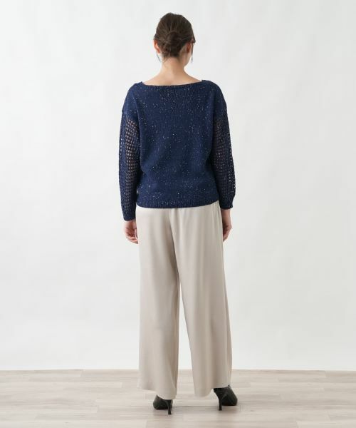 Leilian PLUS HOUSE / レリアンプラスハウス ニット・セーター | セーター【BLUBIANCO】 | 詳細3