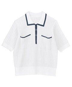 Leilian PLUS HOUSE / レリアンプラスハウス ニット・セーター | ポロ衿プルオーバー