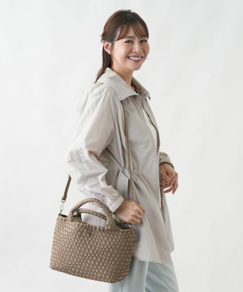 Leilian PLUS HOUSE / レリアンプラスハウス ハンドバッグ | メッシュ編みデザイントートバッグ | 詳細11