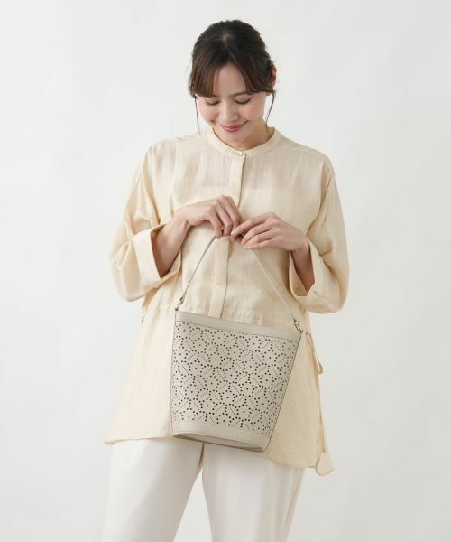 Leilian PLUS HOUSE / レリアンプラスハウス ハンドバッグ | ショルダー付きバケットバッグ | 詳細10