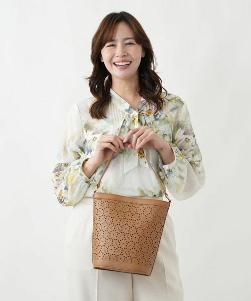 Leilian PLUS HOUSE / レリアンプラスハウス ハンドバッグ | ショルダー付きバケットバッグ | 詳細8