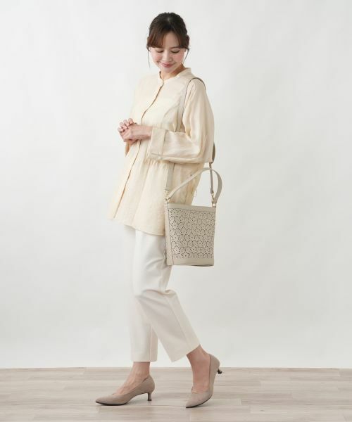 Leilian PLUS HOUSE / レリアンプラスハウス ハンドバッグ | ショルダー付きバケットバッグ | 詳細9