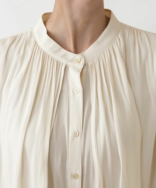 Leilian PLUS HOUSE / レリアンプラスハウス シャツ・ブラウス | ケープライクブラウス【BOURGE】 | 詳細10