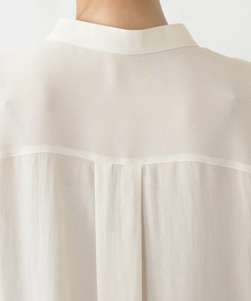 Leilian PLUS HOUSE / レリアンプラスハウス シャツ・ブラウス | ケープライクブラウス【BOURGE】 | 詳細11