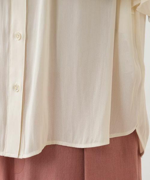 Leilian PLUS HOUSE / レリアンプラスハウス シャツ・ブラウス | ケープライクブラウス【BOURGE】 | 詳細13