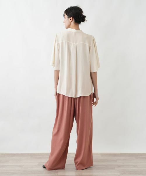 Leilian PLUS HOUSE / レリアンプラスハウス シャツ・ブラウス | ケープライクブラウス【BOURGE】 | 詳細6