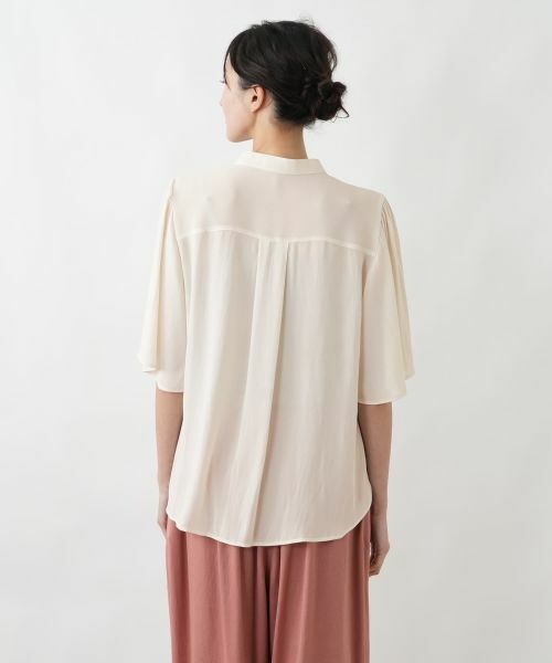 Leilian PLUS HOUSE / レリアンプラスハウス シャツ・ブラウス | ケープライクブラウス【BOURGE】 | 詳細9
