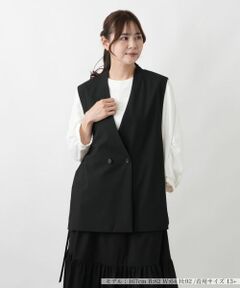 Leilian PLUS HOUSE / レリアンプラスハウス テーラードジャケット | ライトジレ【BOURGE】