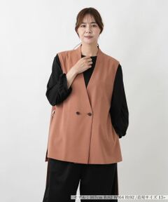 Leilian PLUS HOUSE / レリアンプラスハウス テーラードジャケット | ライトジレ【BOURGE】