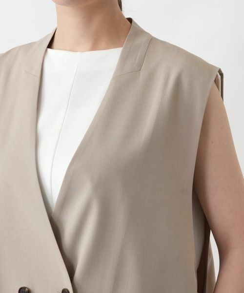 Leilian PLUS HOUSE / レリアンプラスハウス テーラードジャケット | ライトジレ【BOURGE】 | 詳細15