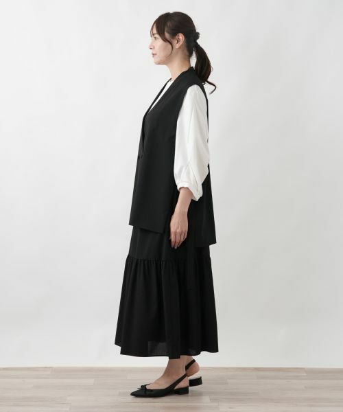 Leilian PLUS HOUSE / レリアンプラスハウス テーラードジャケット | ライトジレ【BOURGE】 | 詳細2