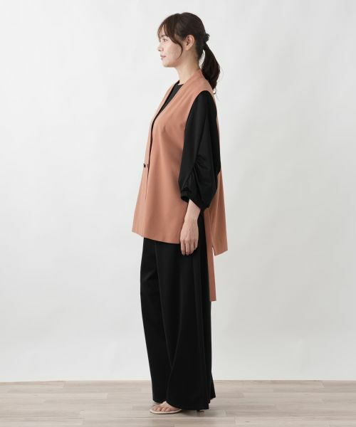 Leilian PLUS HOUSE / レリアンプラスハウス テーラードジャケット | ライトジレ【BOURGE】 | 詳細5