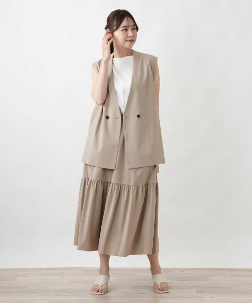 Leilian PLUS HOUSE / レリアンプラスハウス テーラードジャケット | ライトジレ【BOURGE】 | 詳細7