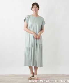 Leilian PLUS HOUSE / レリアンプラスハウス ドレス | スムースジャージドレス【BOURGE】
