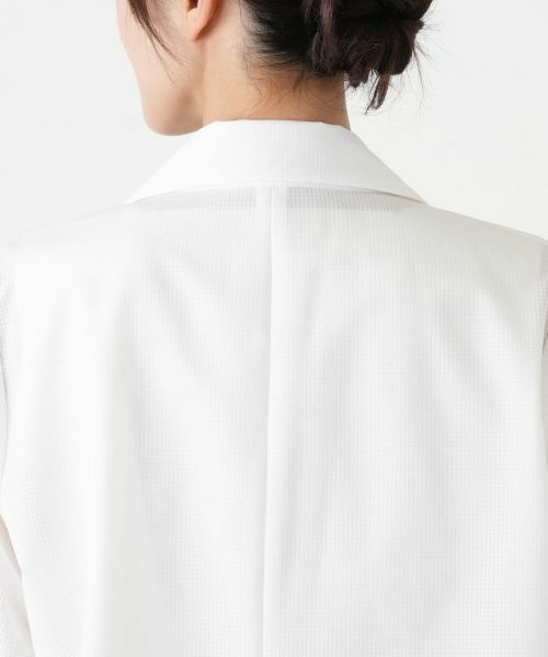 Leilian PLUS HOUSE / レリアンプラスハウス テーラードジャケット | エアドッツクロップドジャケット【BOURGE】 | 詳細14