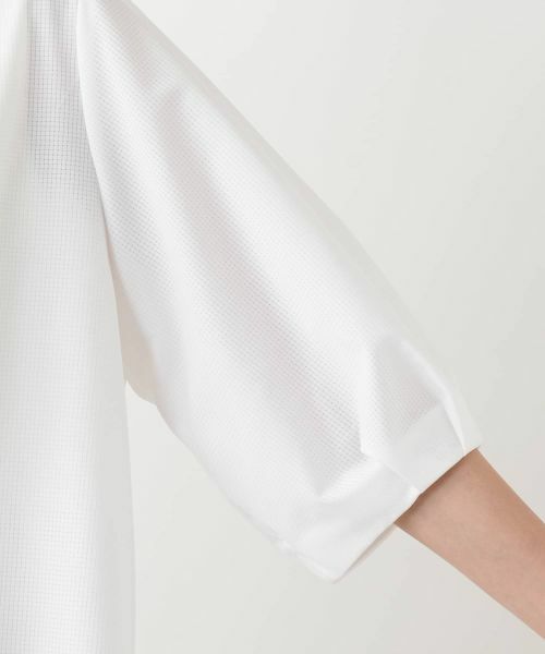 Leilian PLUS HOUSE / レリアンプラスハウス テーラードジャケット | エアドッツクロップドジャケット【BOURGE】 | 詳細15