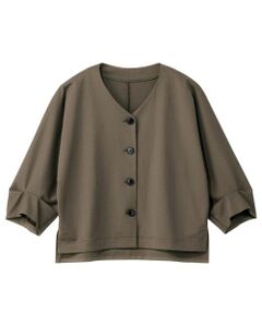 Leilian PLUS HOUSE / レリアンプラスハウス テーラードジャケット | カットソーライトジャケット【SORAGE】